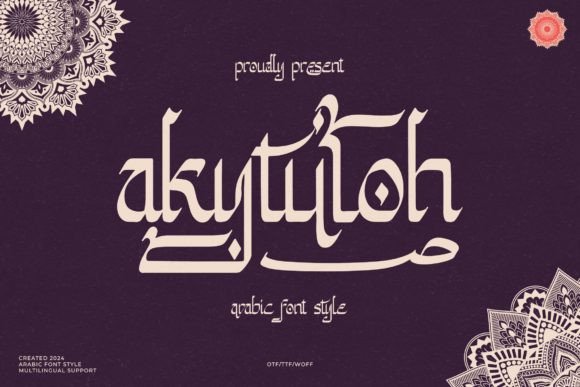 Akytuloh Font: Elevate Your Brand Identity