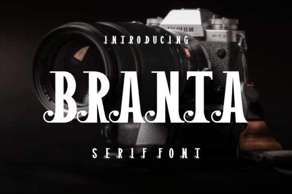 Branta Typeface: Elevating Brand Identity with Serif Elegance