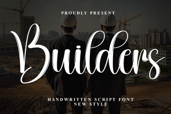 Builders Script Font for Crafters