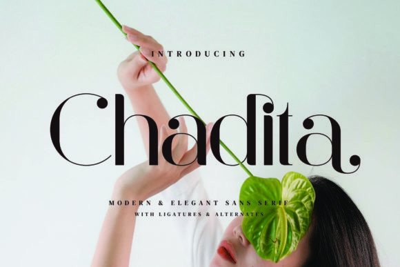 Chadita: A Serif Font for Elegant Branding