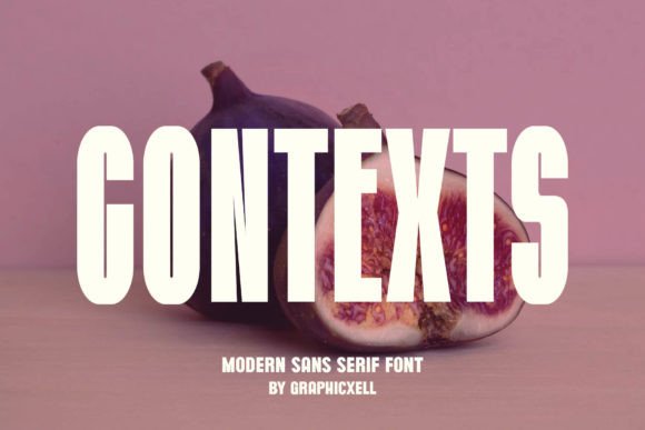Contexts Font: A Minimalist Typeface for Makers