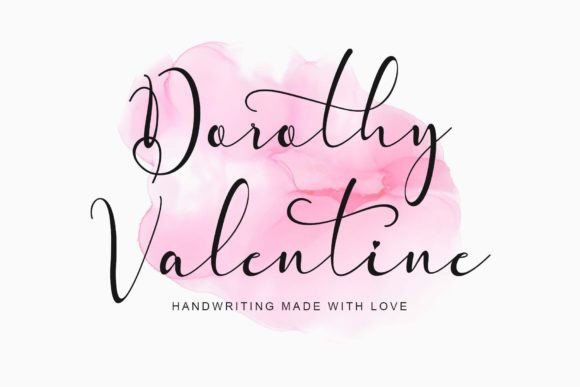 Dorothy Valentine: A Handwritten Font for Editorial Warmth