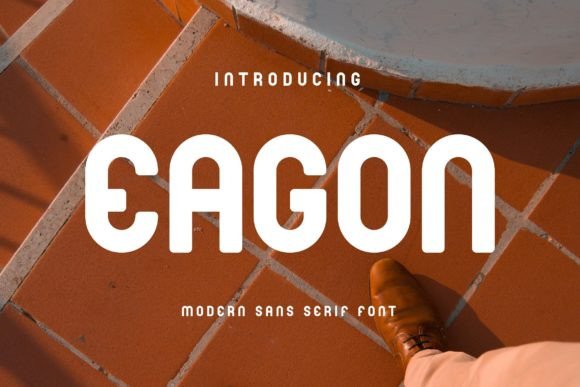 Eagon: The Minimalist Sans Serif Typeface for Bold Branding