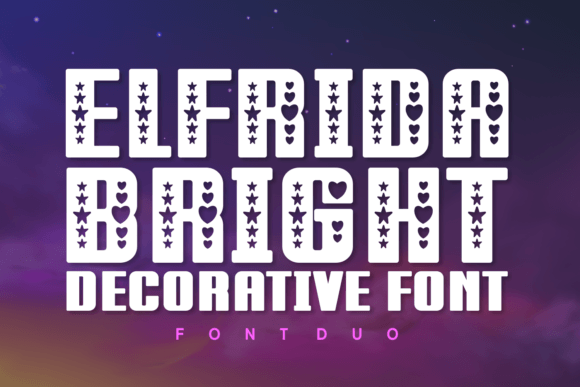 Elfrida Bright Font for Small Business Branding