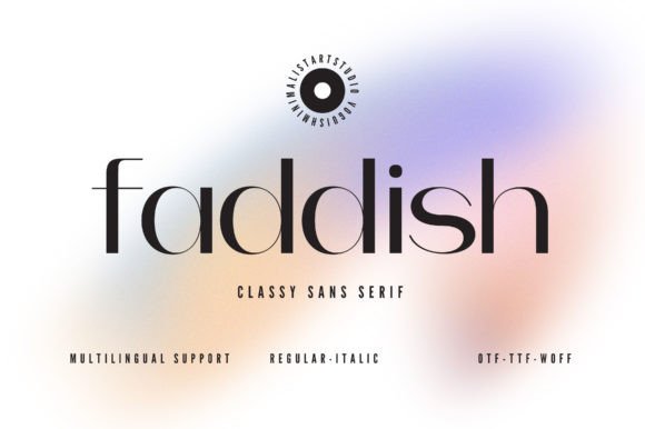 Faddish Typeface Review: A Stylish Sans Serif for Modern Brands
