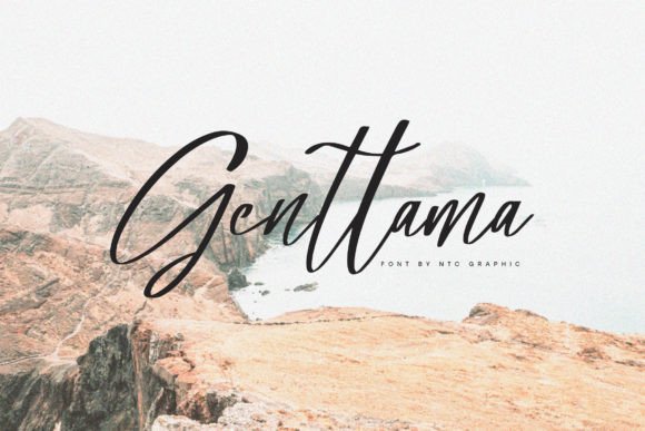 Genttama Typeface for Elegant Branding