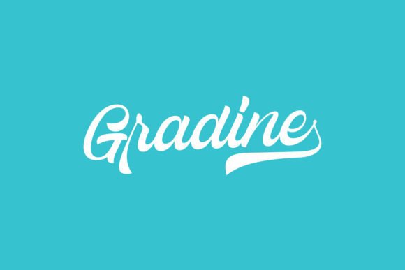 Gradine: The Script Font for Scroll-Stopping Design