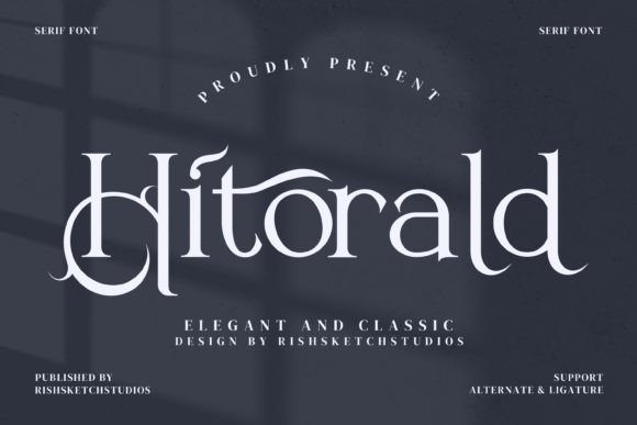 Hitorald: A Luxurious Serif Font for Web Design