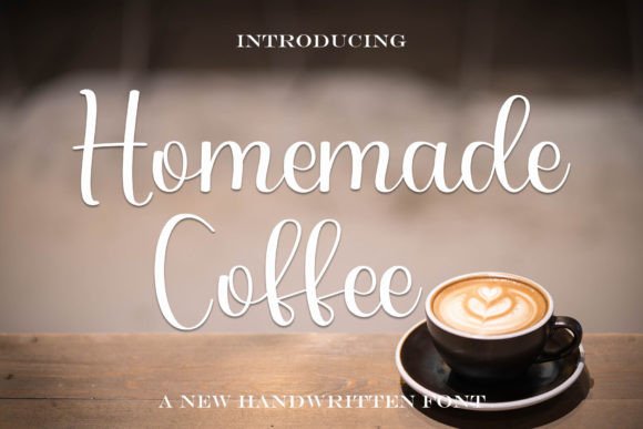Homemade Coffee Font: Elevate Your Brand Identity