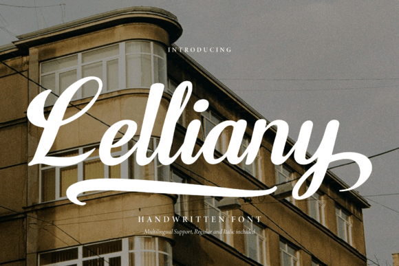Lelliany: The Script Font That Elevates Campaigns