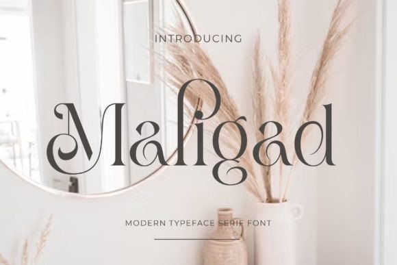 Maligad: The Serif Font for Bold Branding