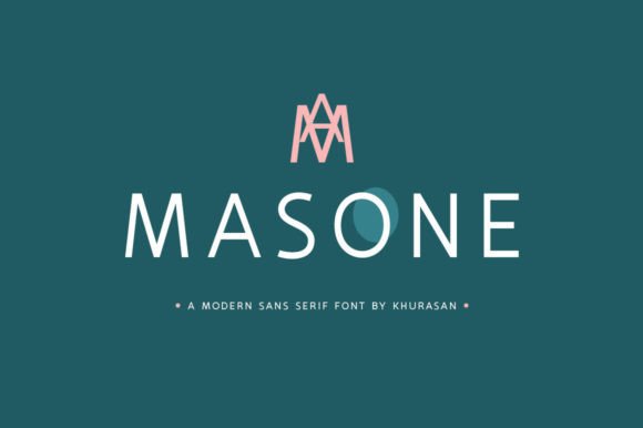 Masone: The Elegant Sans Serif Font for Modern Brands
