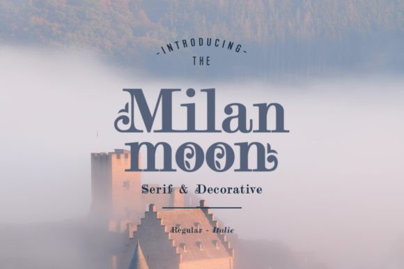 Milanmoon: The Serif Font for Clear Campaigns