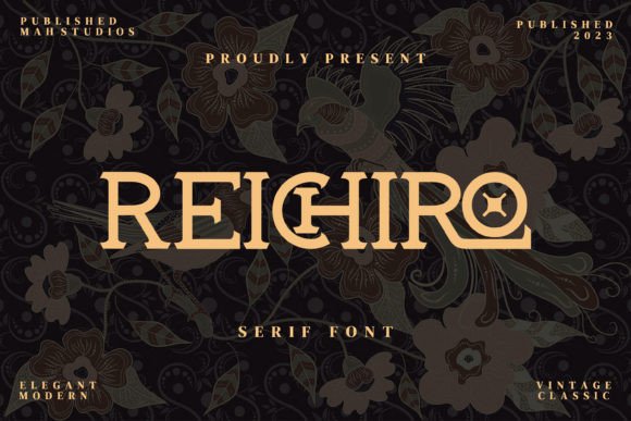 Reichiro: The Elegant Serif Font for Modern Brands