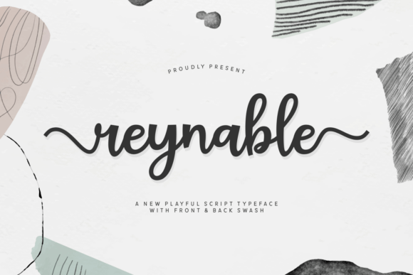 Reynable: A Script Font for Editorial Elegance