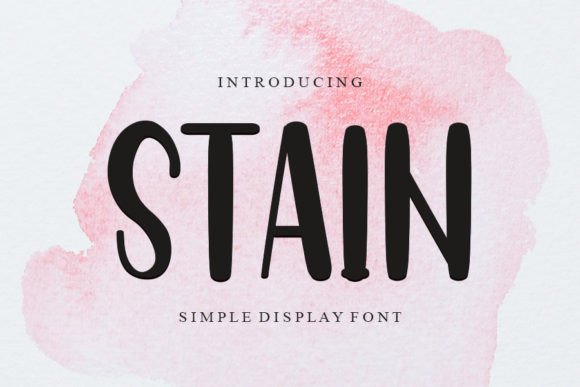 Stain Font: Elevate Your Brand Identity