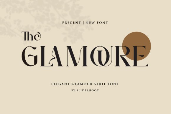 The Glamoure: A Refined Serif Font for Editorial Design