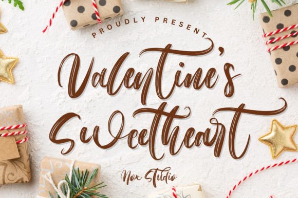 Valentine’s Sweetheart: A Romantic Typeface for Designers